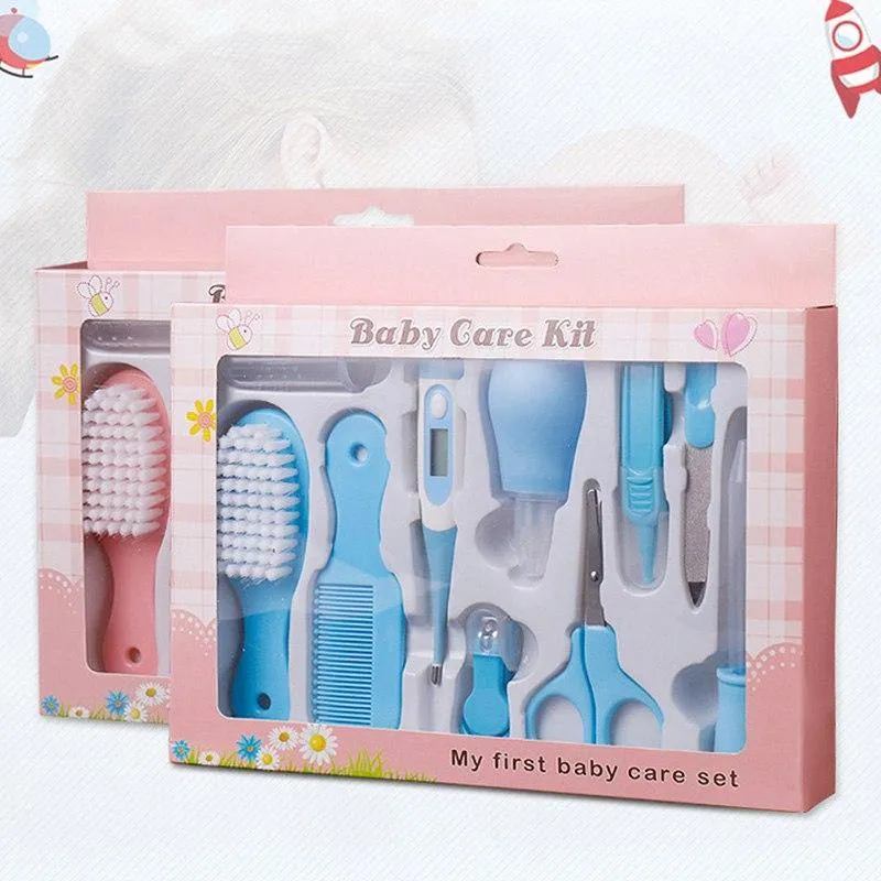 10 Pcs Baby Health Care Portable Grooming Kit