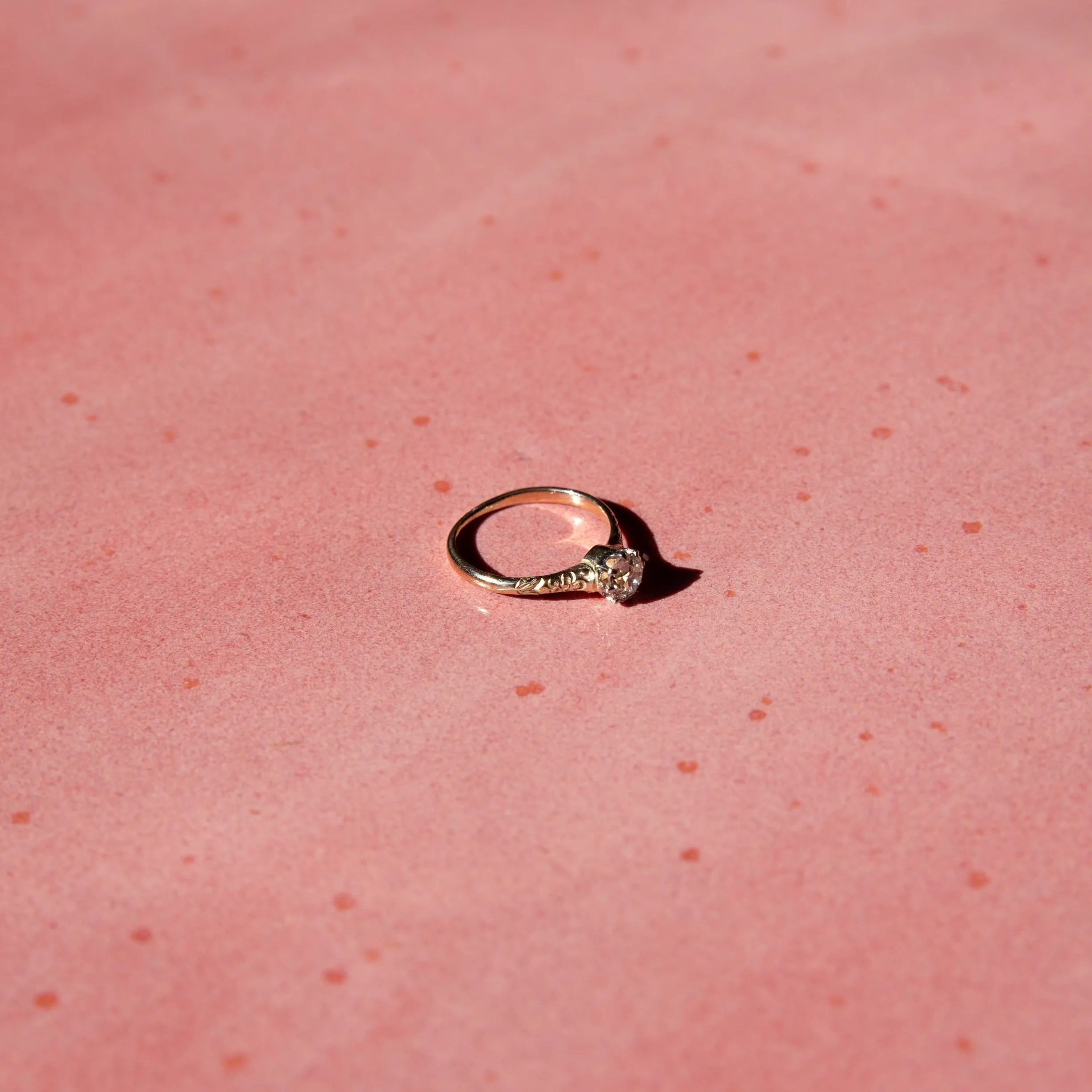10k Yellow Gold Diamond Ring