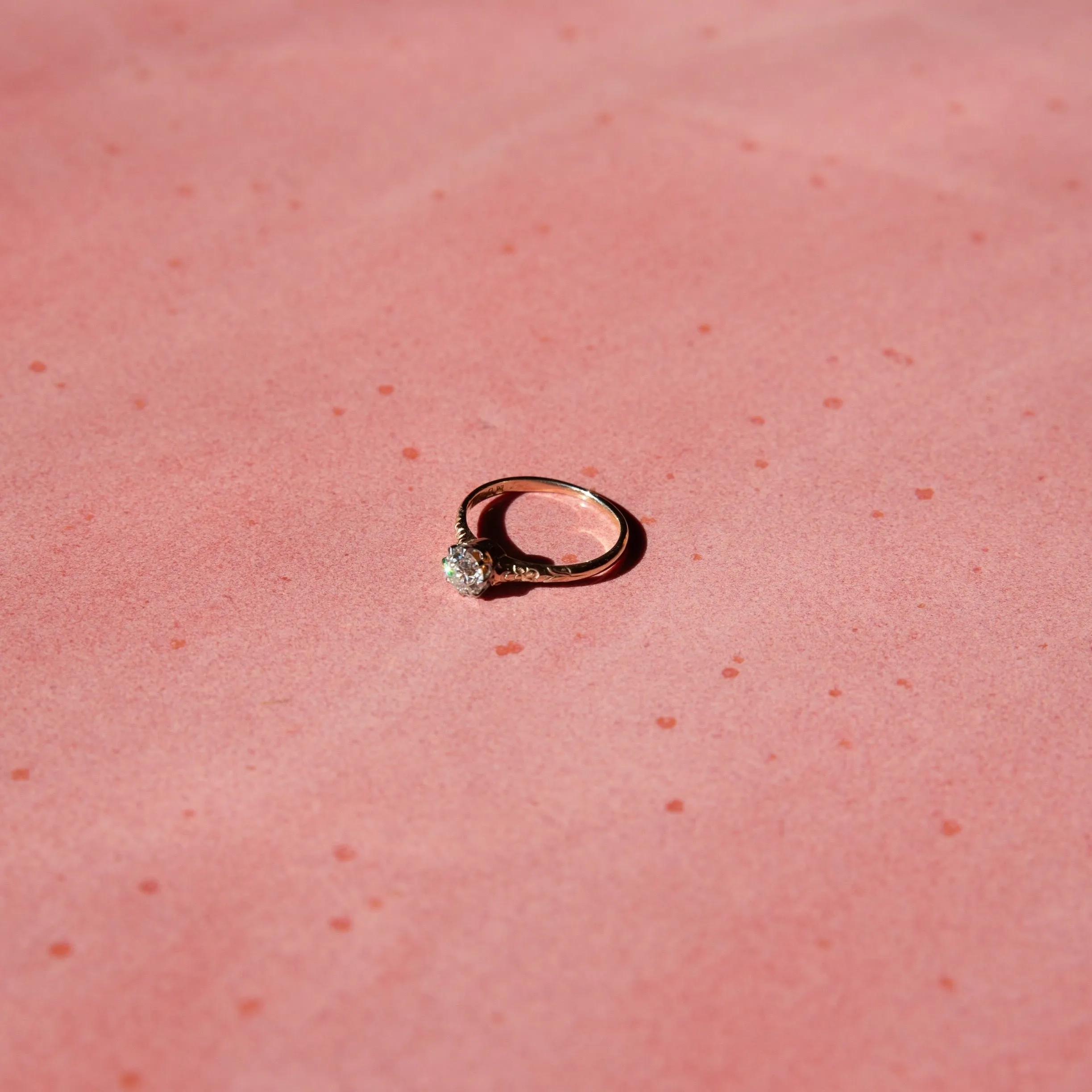 10k Yellow Gold Diamond Ring