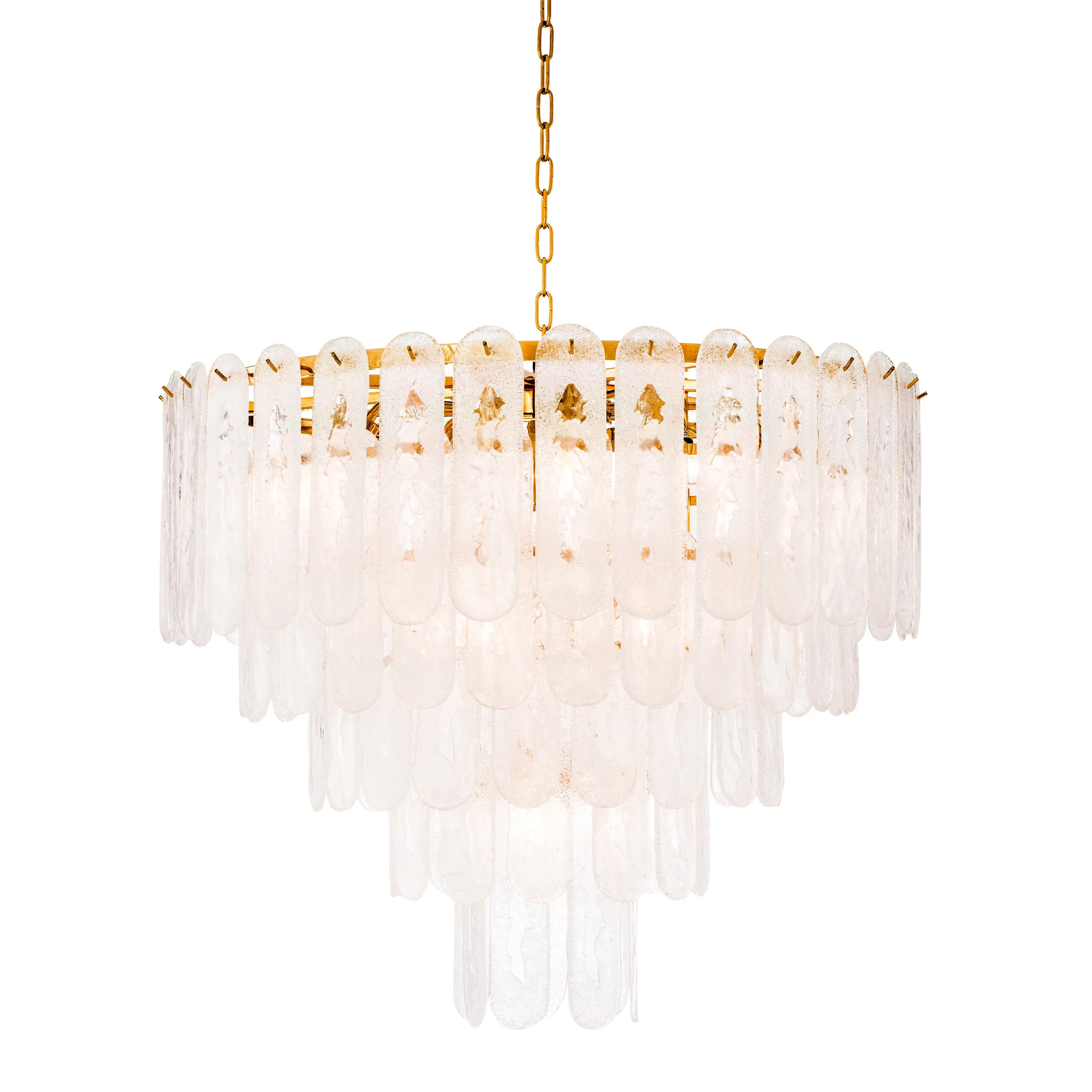 112156UL - Chandelier Riveria gold finish