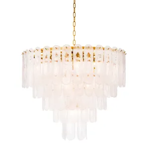 112156UL - Chandelier Riveria gold finish