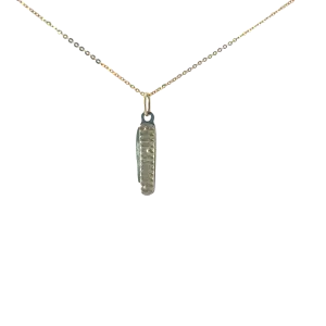 14k Yellow Gold Vintage Pocket Knife Pendant