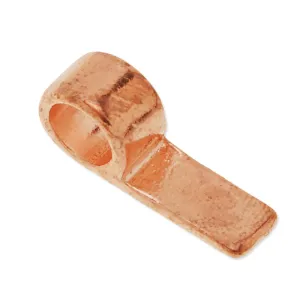 17x5mm Vintage rectangle Bails,Match Glue On Pendant Bails for Jewelry,Zinc Alloy Filled,Copper Color Plated,50pcs/lot