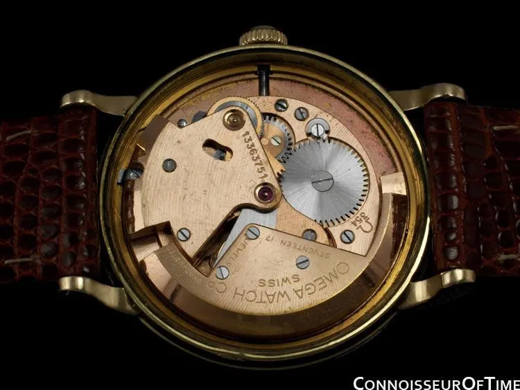 1954 Omega Vintage Mens Mid Century Watch, Automatic, Waterproof - 14K Gold Filled