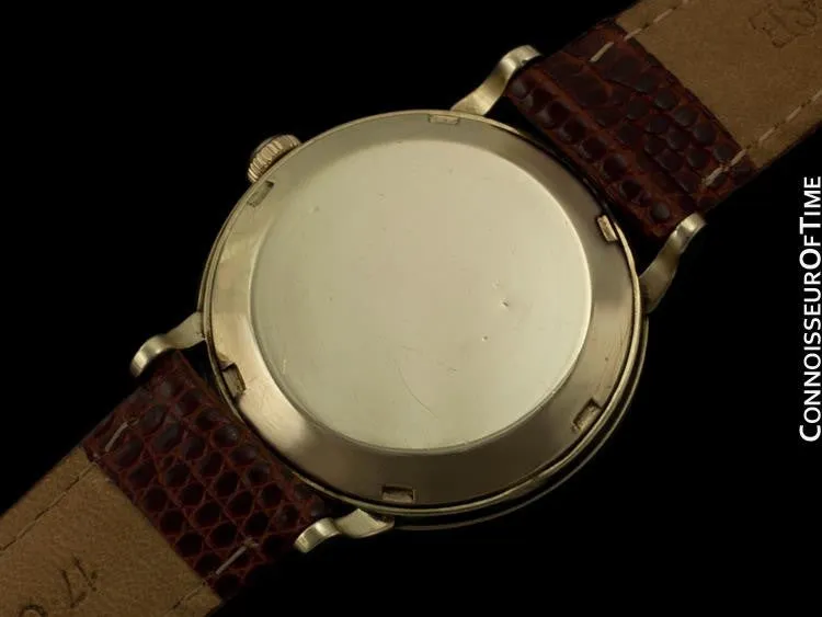 1954 Omega Vintage Mens Mid Century Watch, Automatic, Waterproof - 14K Gold Filled