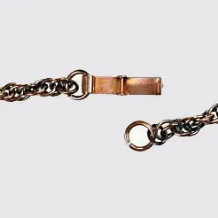 1960s Vintage Copper Collar Necklace