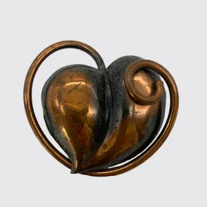 1960s Vintage Copper Pin