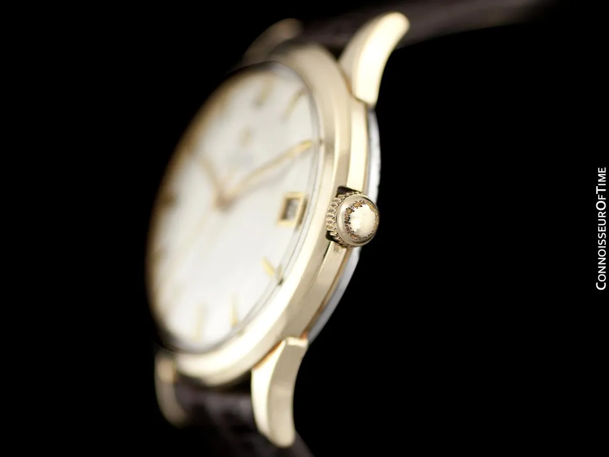 1965 Omega (Seamaster) Rare Cal. 560 Vintage Mens Watch, Automatic, Date - 10K Gold Filled & Stainless Steel