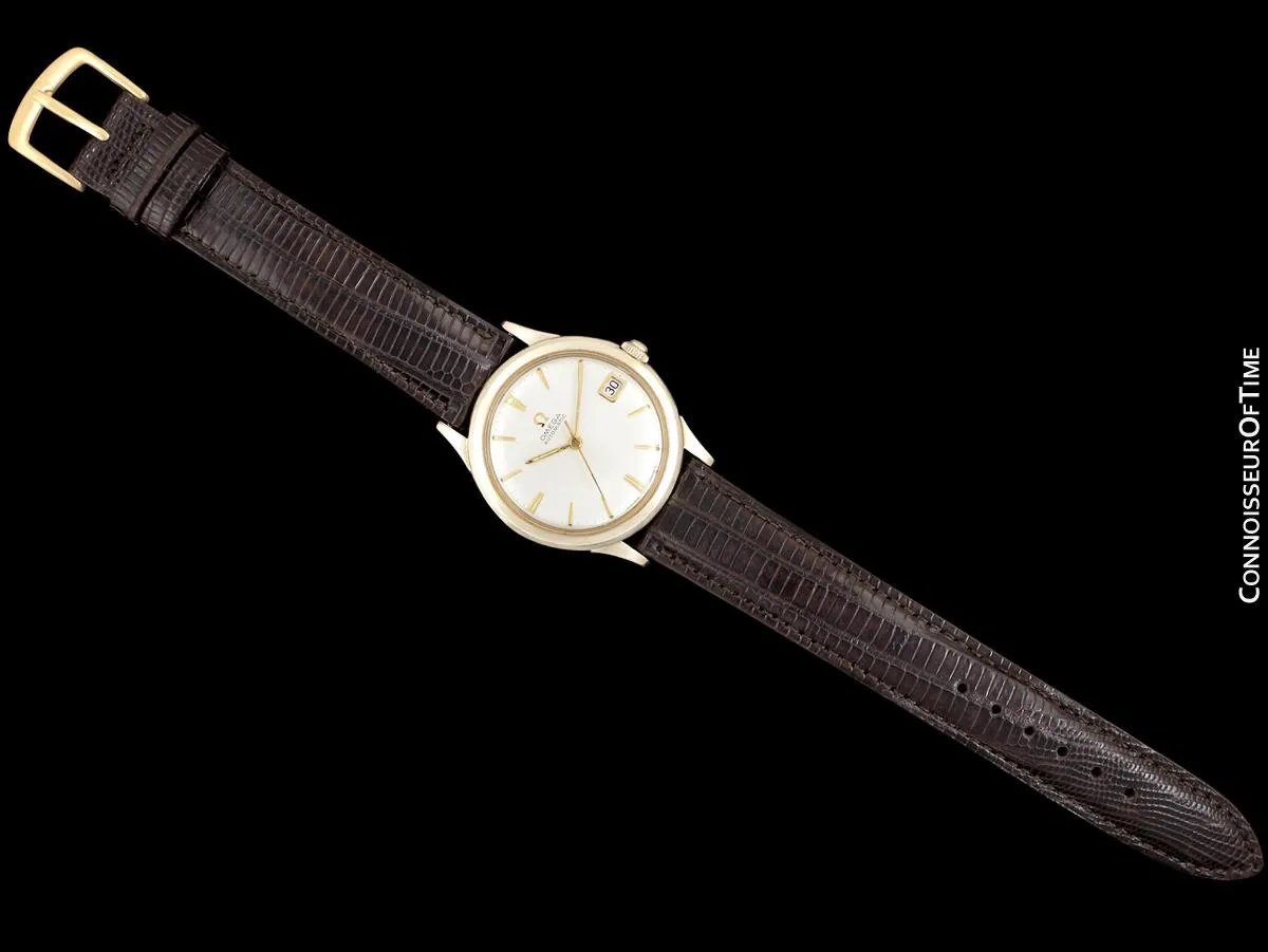 1965 Omega (Seamaster) Rare Cal. 560 Vintage Mens Watch, Automatic, Date - 10K Gold Filled & Stainless Steel