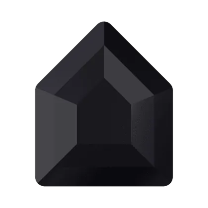2775 Swarovski Flatback No Hotfix, Concise Pentagon