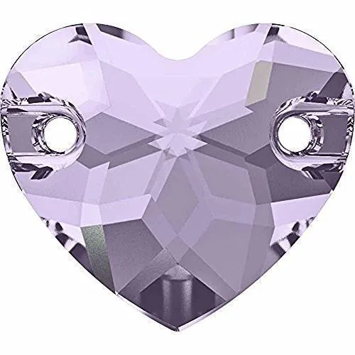 3259 Swarovski Heart Sew-On Stones