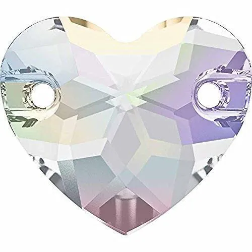 3259 Swarovski Heart Sew-On Stones