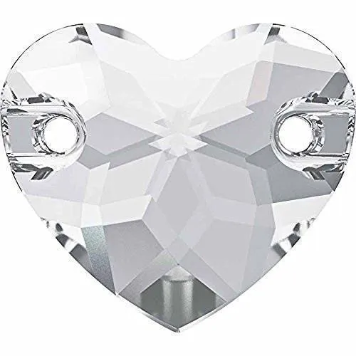 3259 Swarovski Heart Sew-On Stones