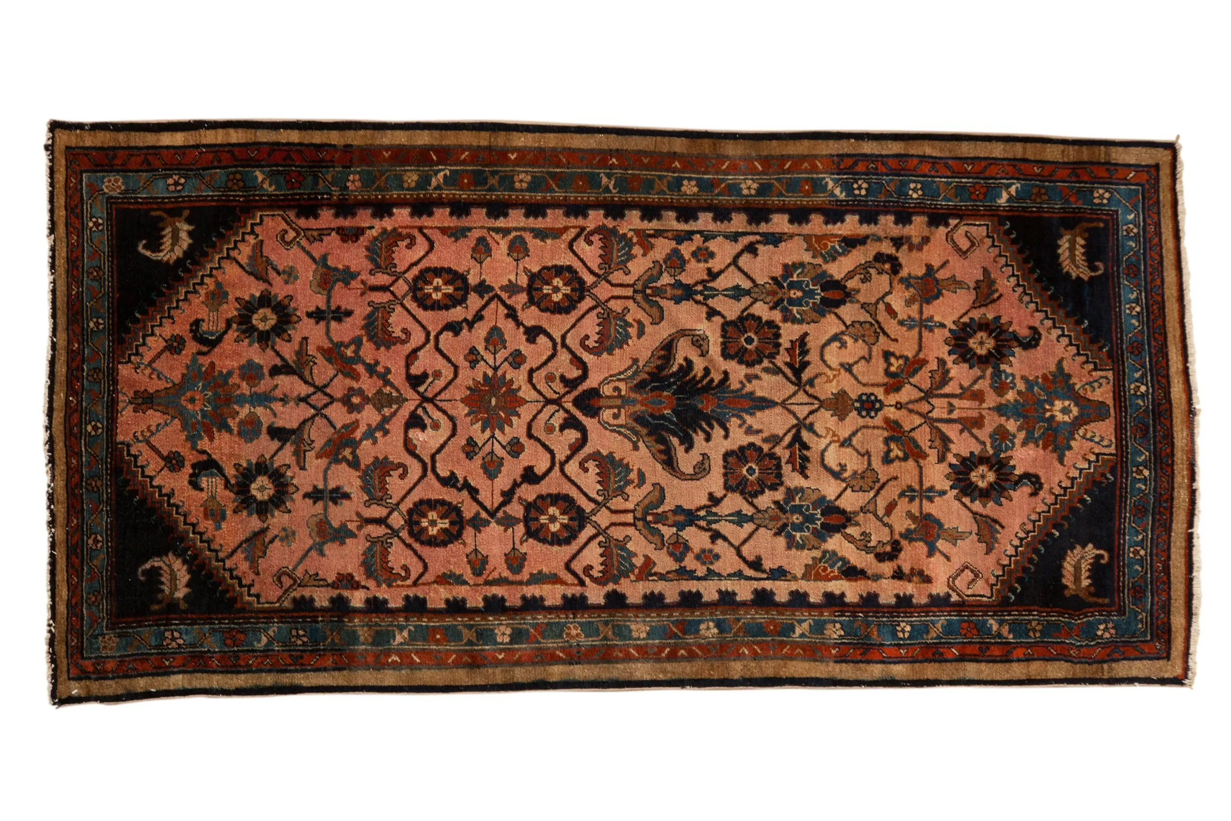 3.5x7 Vintage Mehreban Rug Runner
