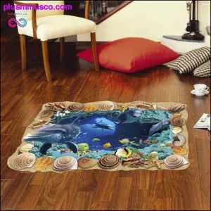 3D Creative Underwater World Cave Wall Stickers