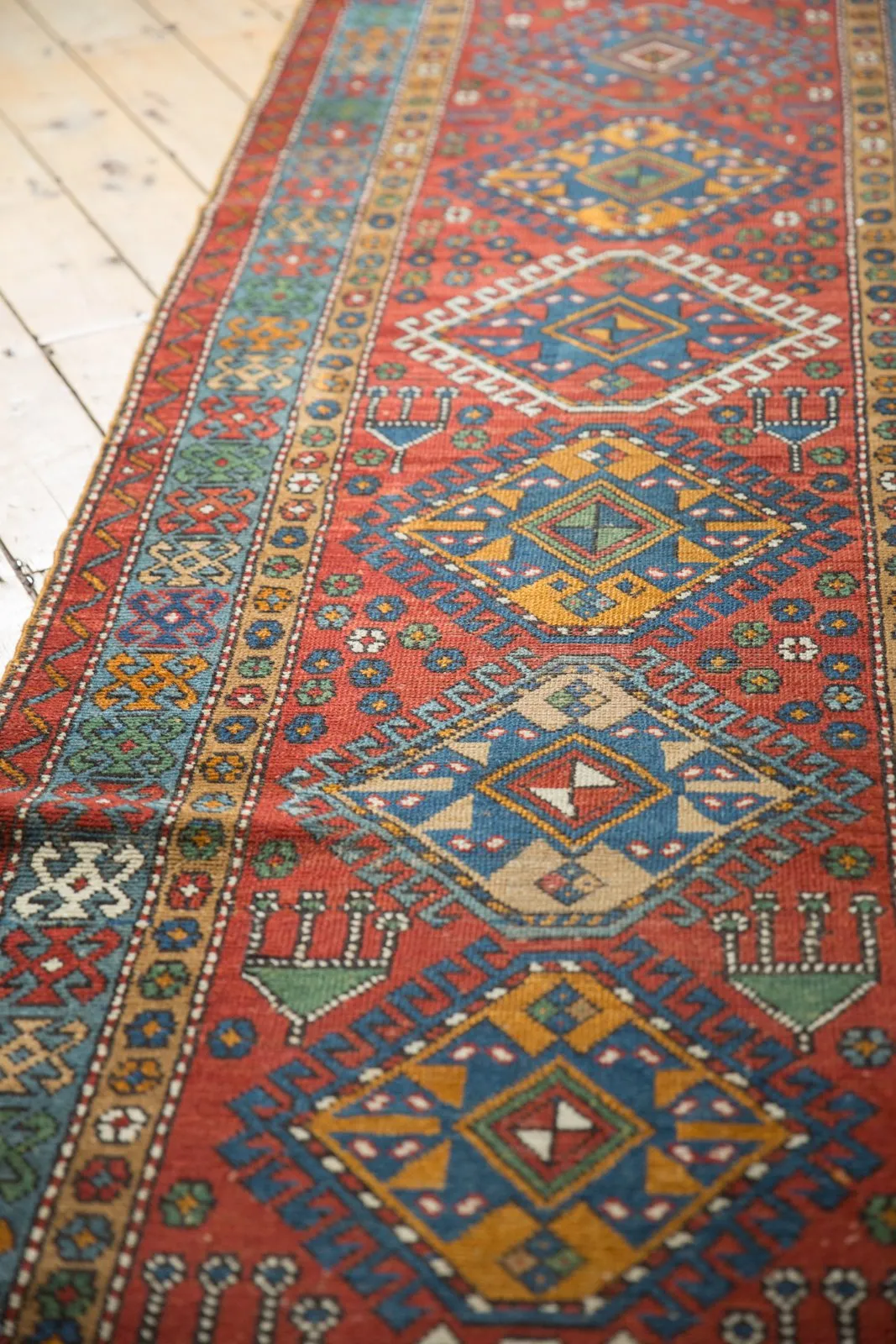 3x15 Vintage Karaja Rug Runner