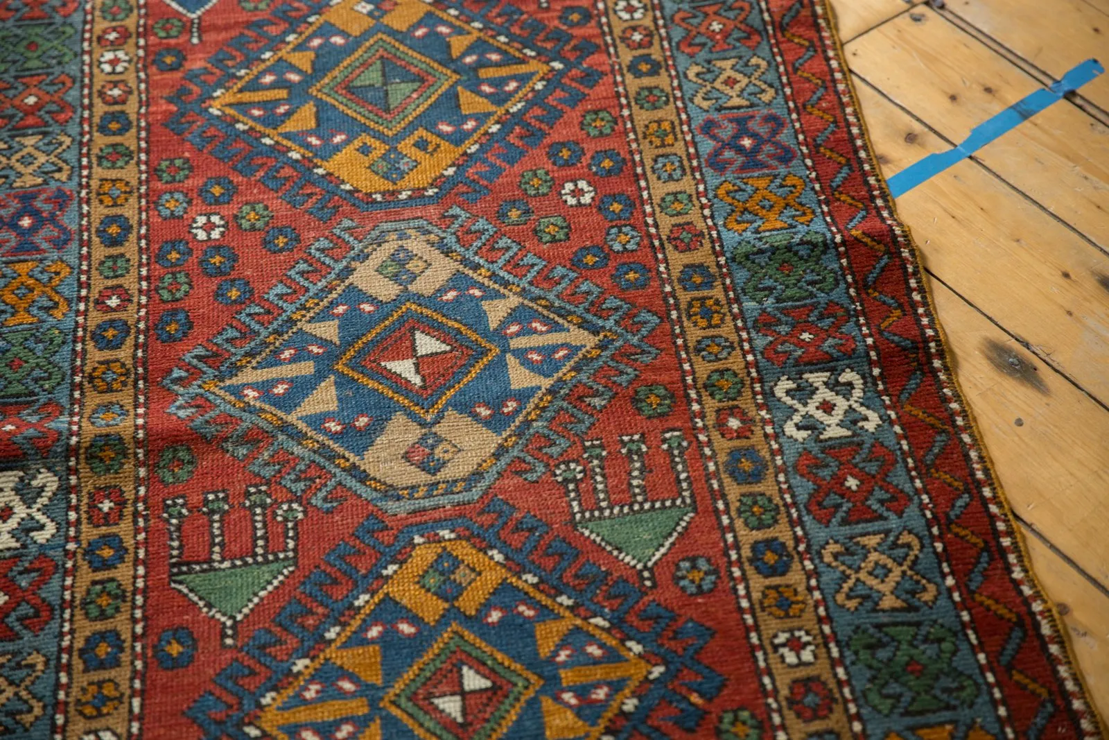 3x15 Vintage Karaja Rug Runner