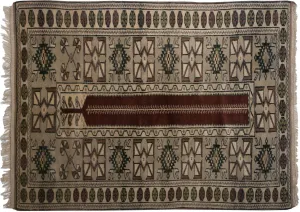 3x4.5 Vintage Melas Rug