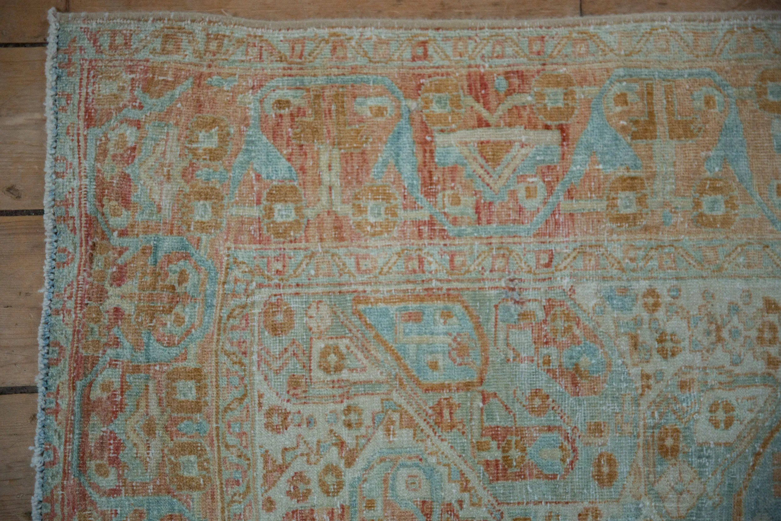 4.5x6 Vintage Distressed Afshar Rug
