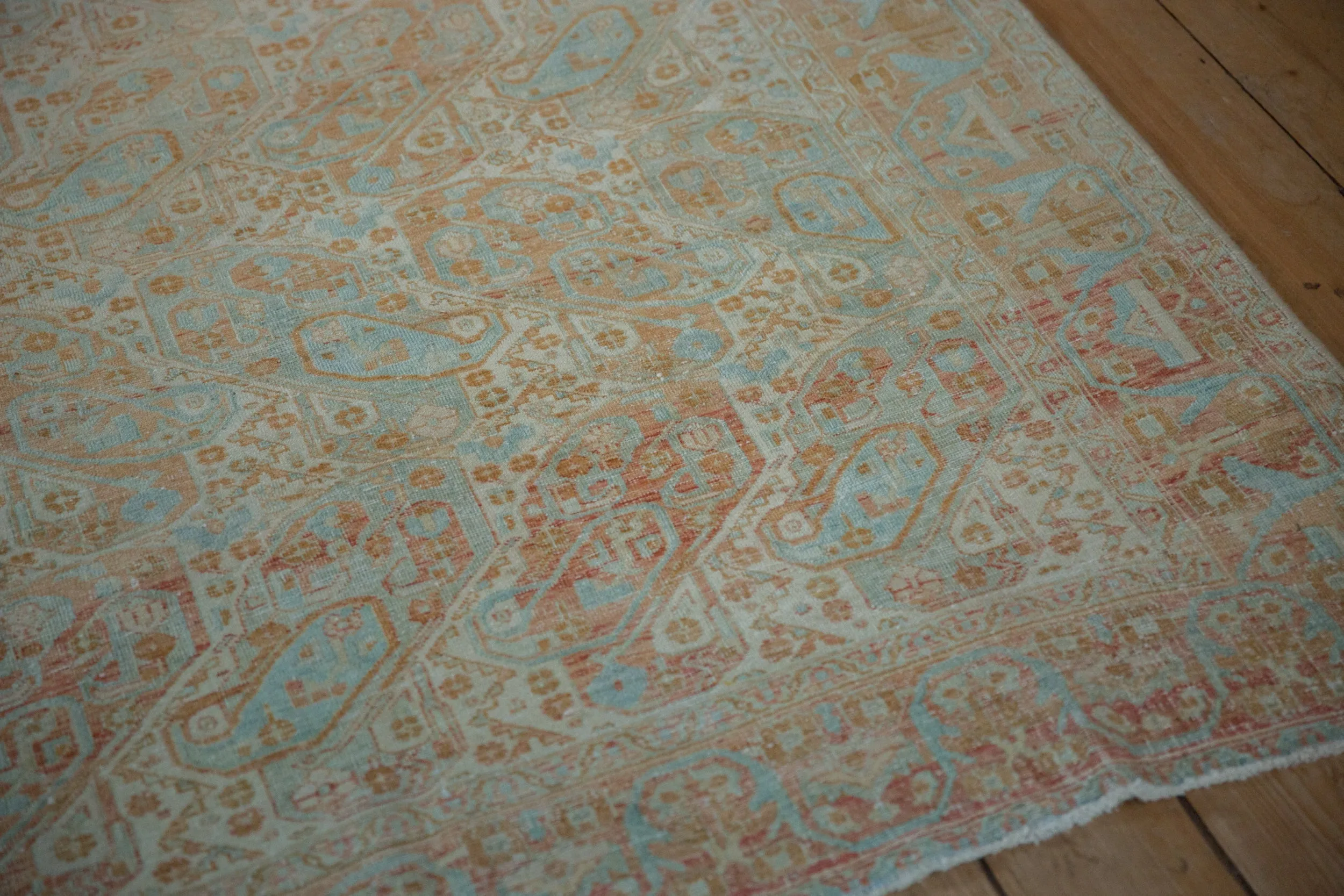 4.5x6 Vintage Distressed Afshar Rug