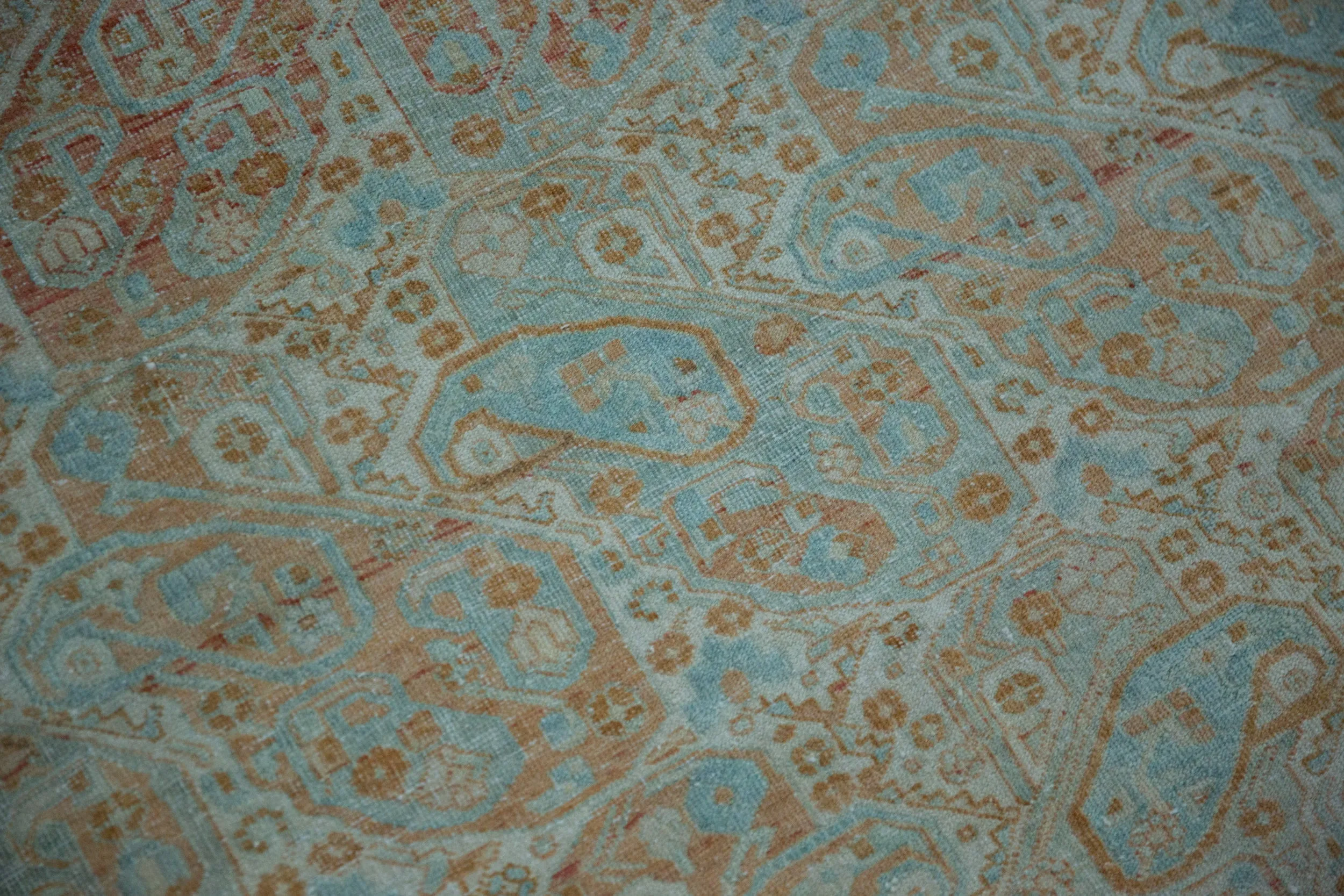 4.5x6 Vintage Distressed Afshar Rug
