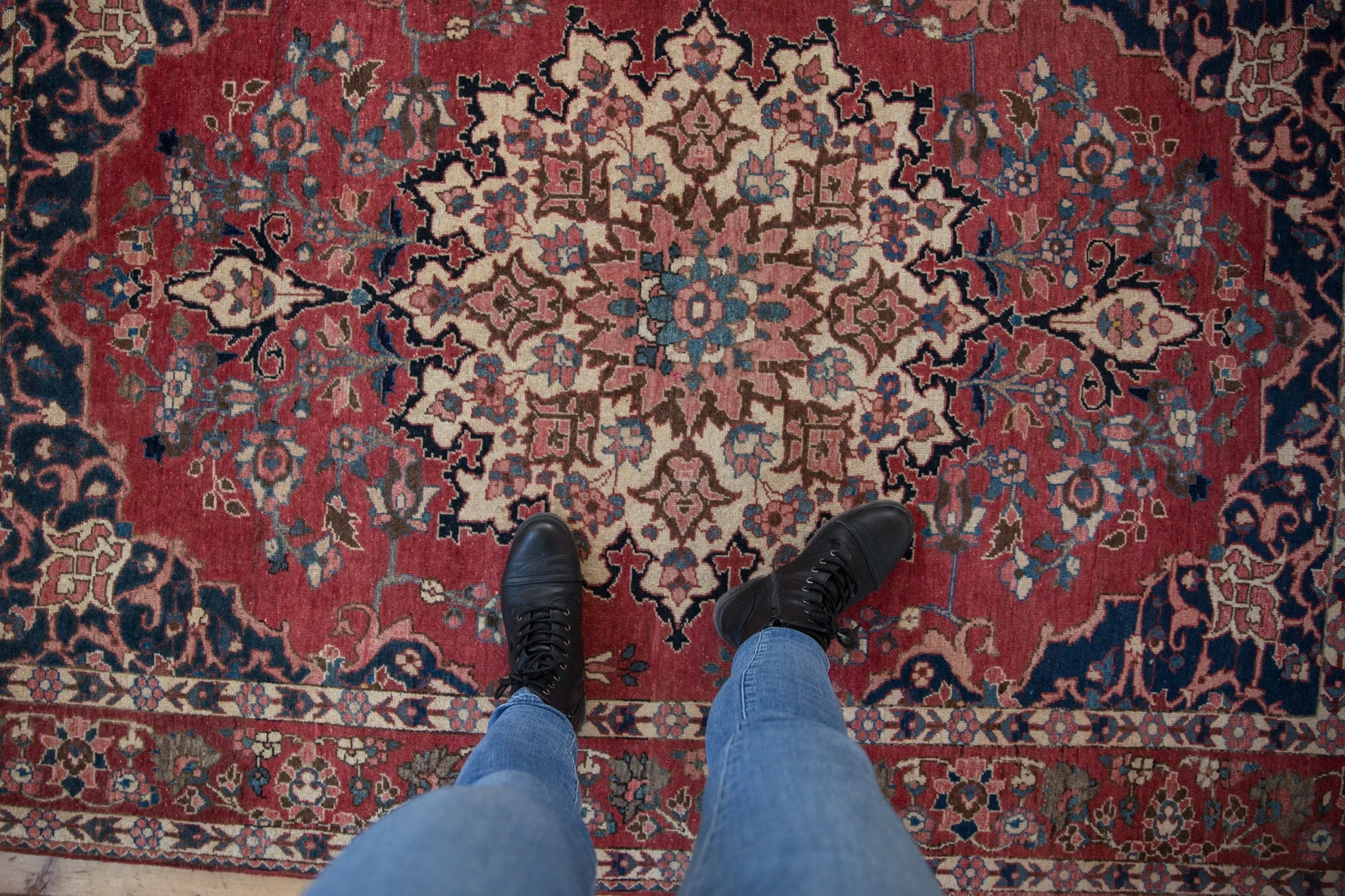 5x7 Vintage Baktiari Rug