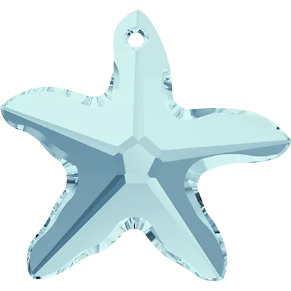 6721 Swarovski Starfish Pendants