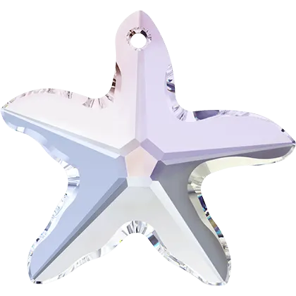 6721 Swarovski Starfish Pendants