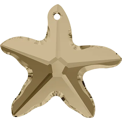 6721 Swarovski Starfish Pendants