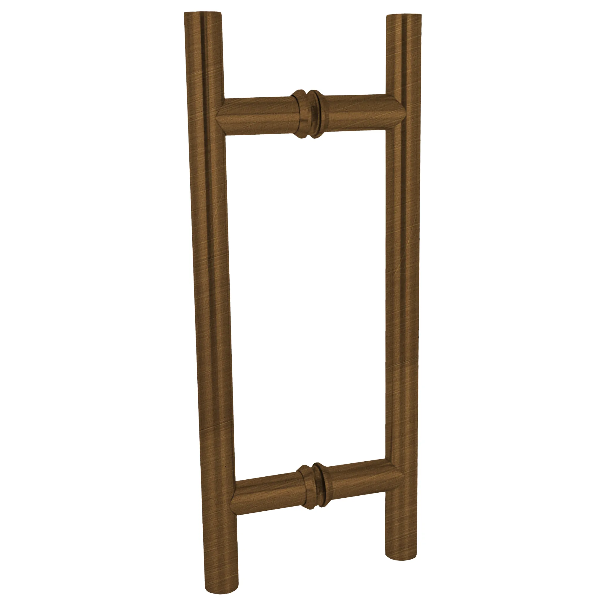 8" x 8" (12" End to End) Shower Handle - Ladder Pull Style (CH, BN, MBL, SB, PN, BBRZ, GM, ORB, W, AB, PB)