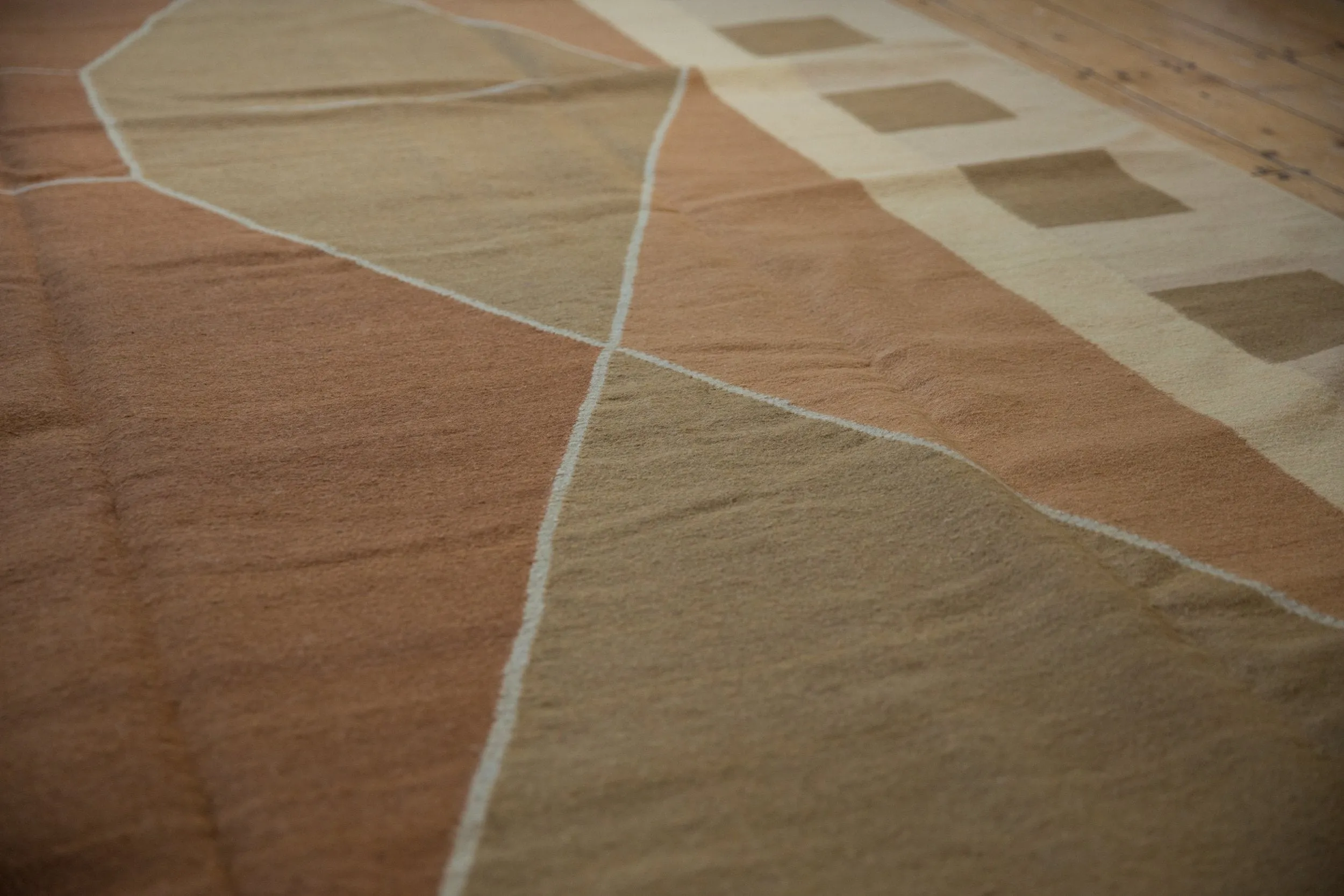 8x12 Vintage Contemporary Kilim Carpet