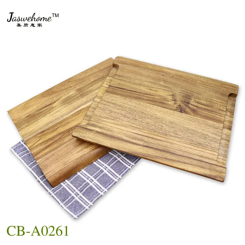 Acacia Wood Cutting Board For The Kitchen Custom Cutting Board Wood Serving Tray