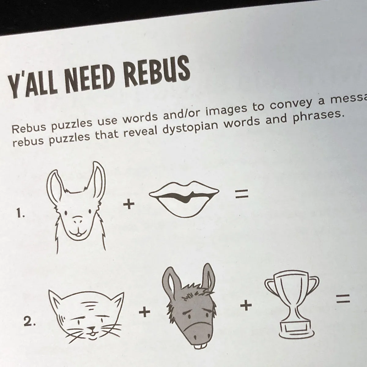 Adventures in the Abyss: A Dystopian Activity Book For The Modern Age