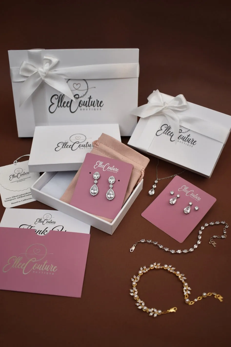 ALARA Swarovski Statement Earrings