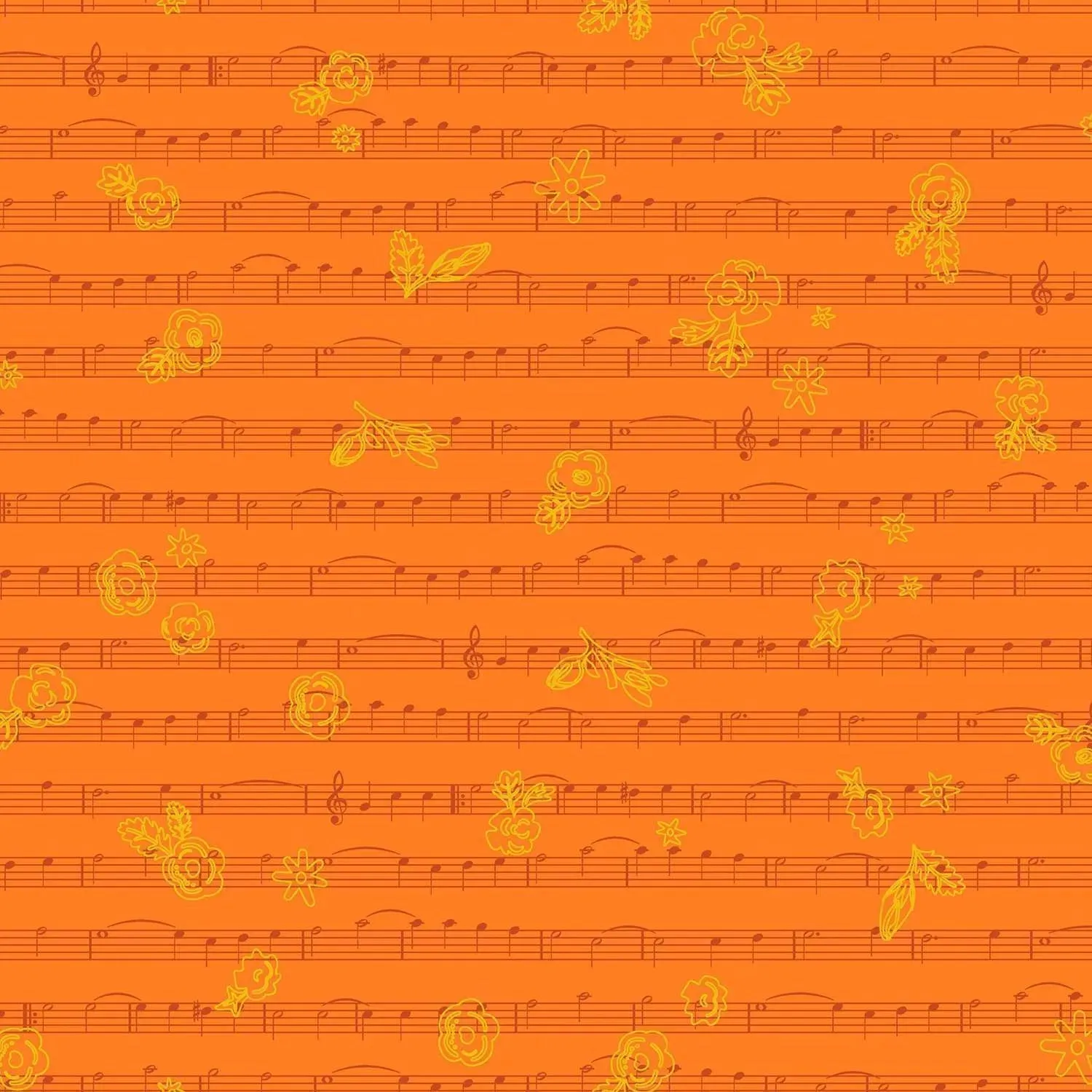 Alison Glass Fabric | Soliloquy | Singalong | Marigold