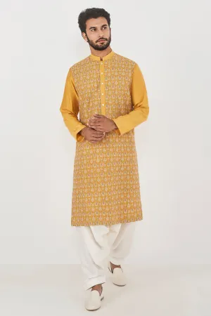 AMIL KURTA - MUSTARD
