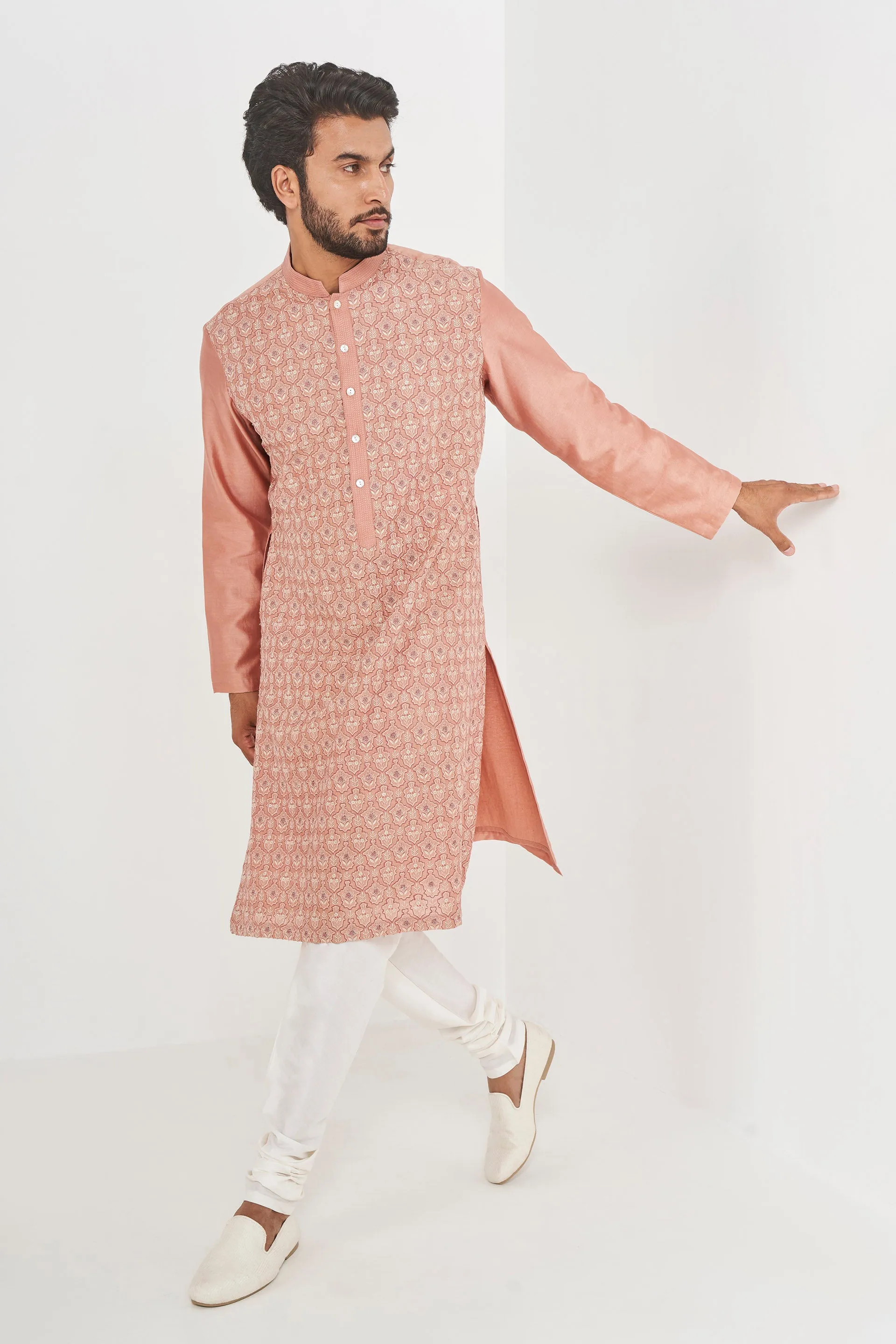 AMIL KURTA- PINK