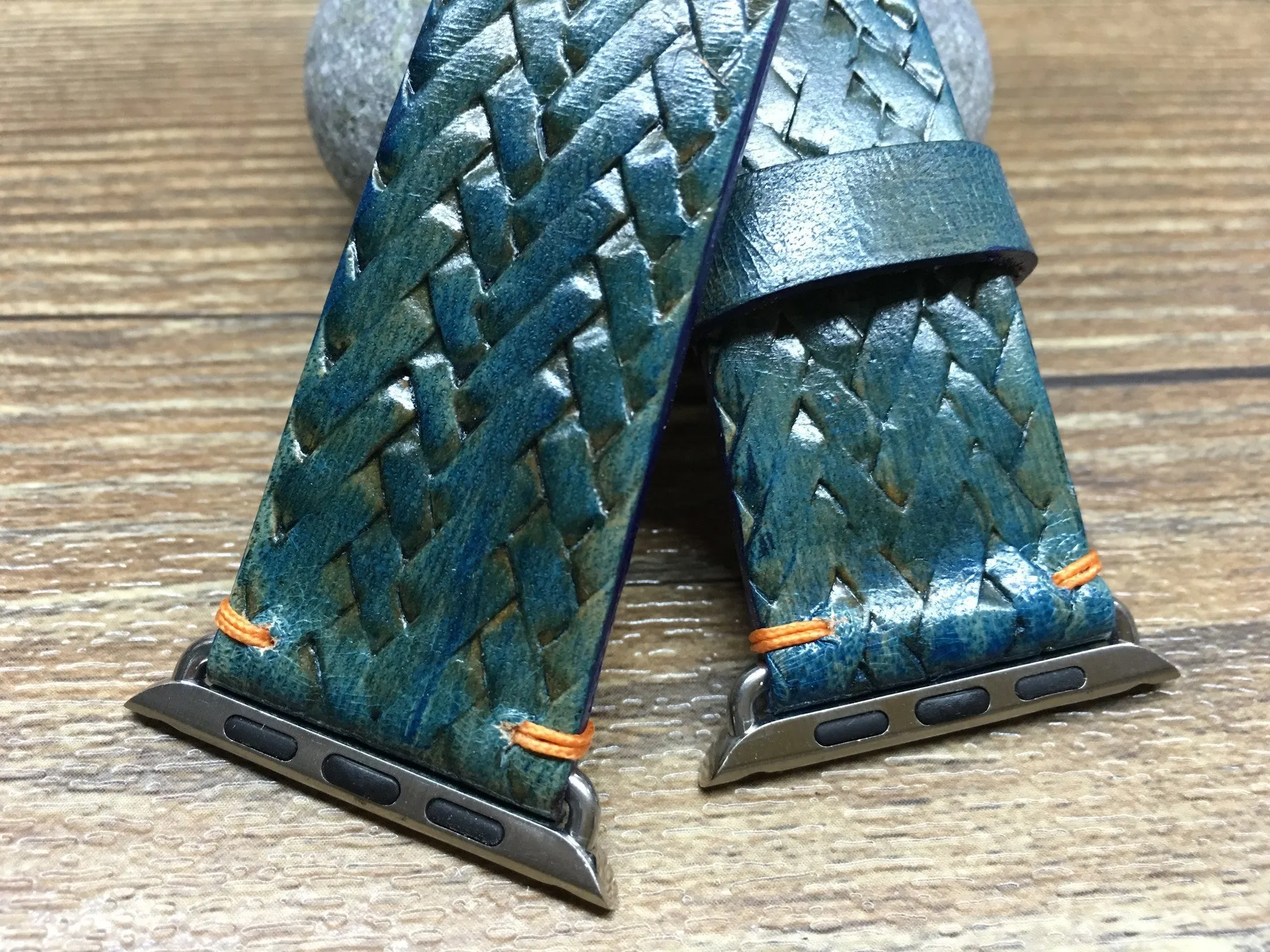 Apple Watch Band, Apple Watch SE Band, Leather Craving Art Watch Band, Apple Watch Strap 44mm, 40mm Series 6, Personalise Gift Ideas, iWatch Wristband