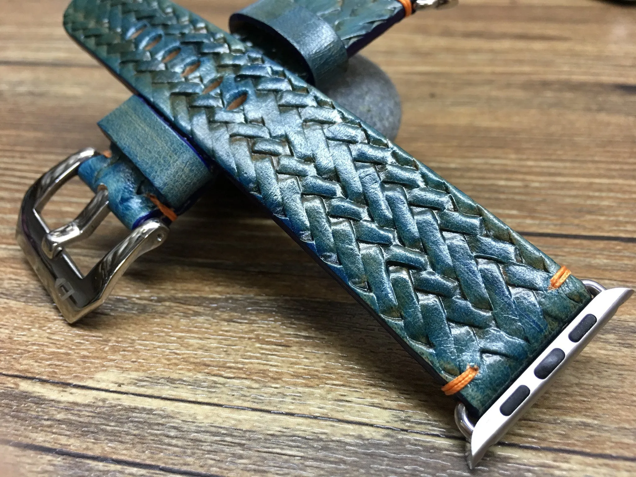 Apple Watch Band, Apple Watch SE Band, Leather Craving Art Watch Band, Apple Watch Strap 44mm, 40mm Series 6, Personalise Gift Ideas, iWatch Wristband
