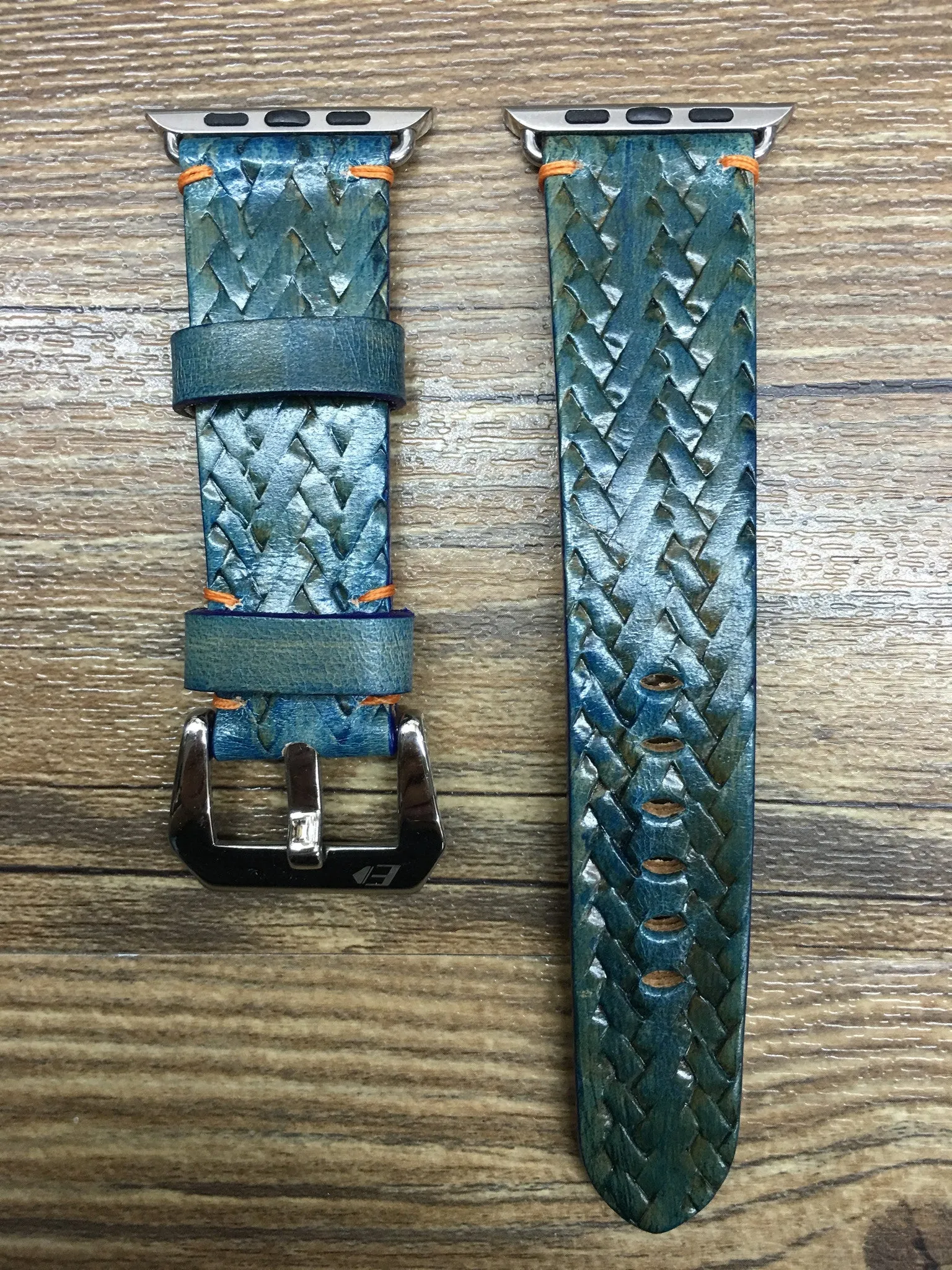Apple Watch Band, Apple Watch SE Band, Leather Craving Art Watch Band, Apple Watch Strap 44mm, 40mm Series 6, Personalise Gift Ideas, iWatch Wristband