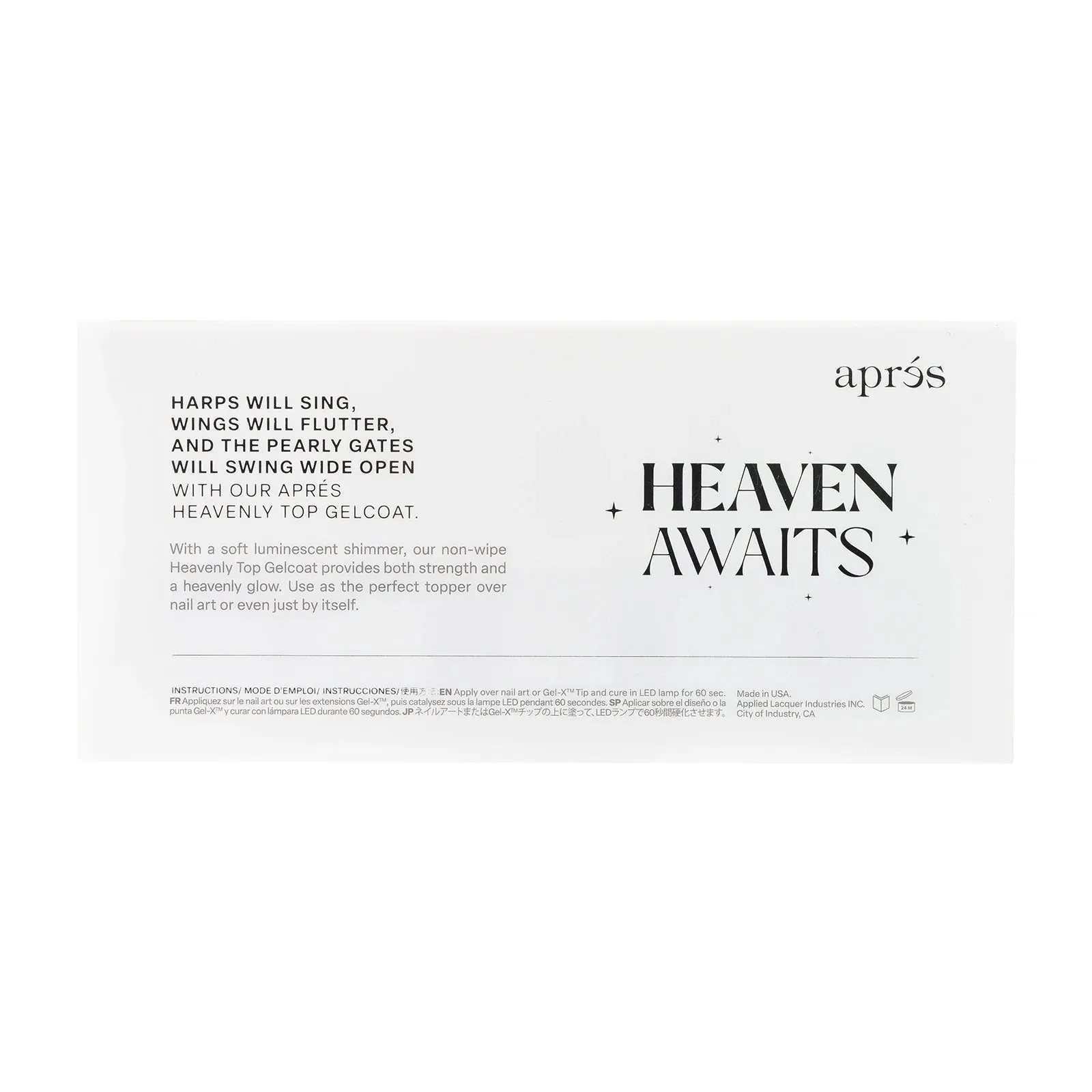 APRES - HEAVENLY TOP GELCOAT SET