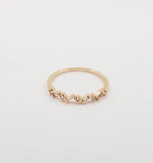 Baguette Cut Wedding Band - Baguette Diamonds Wedding Ring
