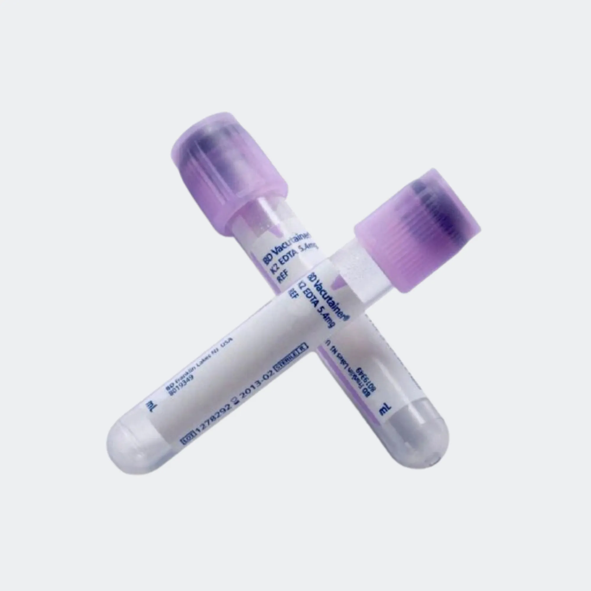 BD Vacutainer Blood Collect Tubes K2EDTA 13x75 4mL (10BX/CA)