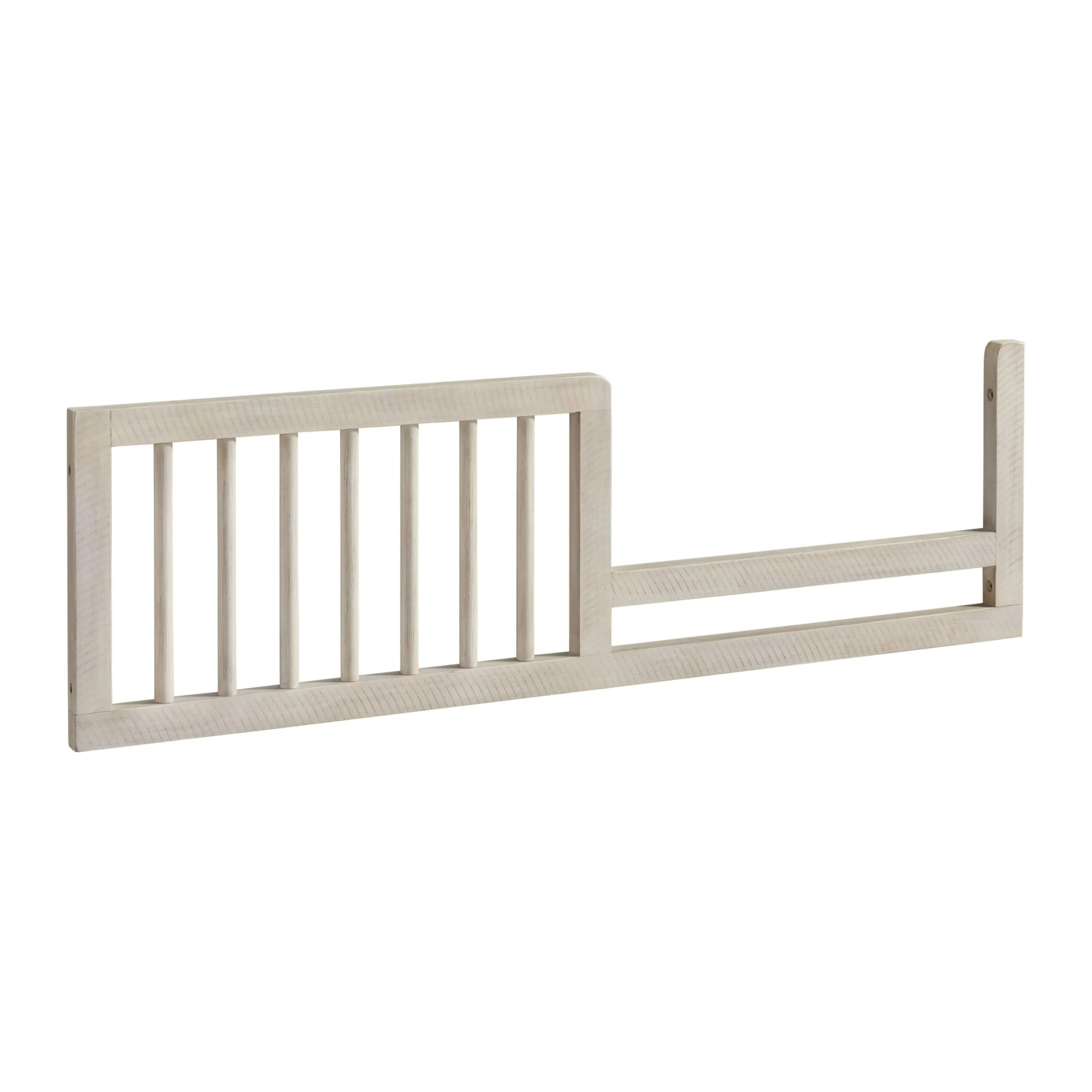 Beck 56" Wide Modern Toddler Guardrail Willow Gray Grey