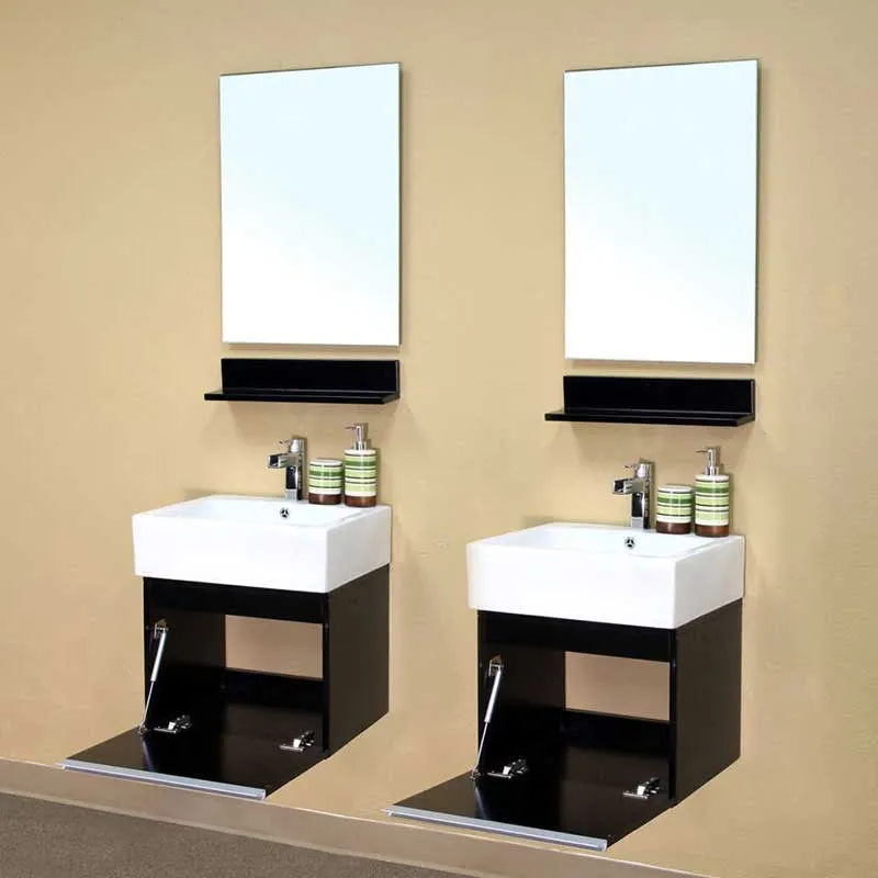 Bellaterra Home Mason 41" Double Vanity Set