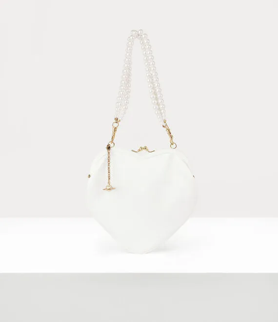 Belle heart frame purse