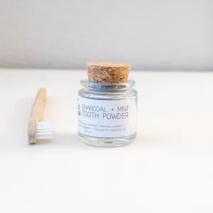 Bestowed Essentials Charcoal and Mint Tooth Powder