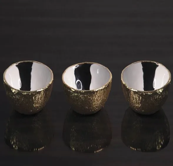 Bianco Nero Snack Bowl - Lunares