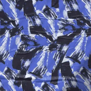 Blue painted surface pattern design