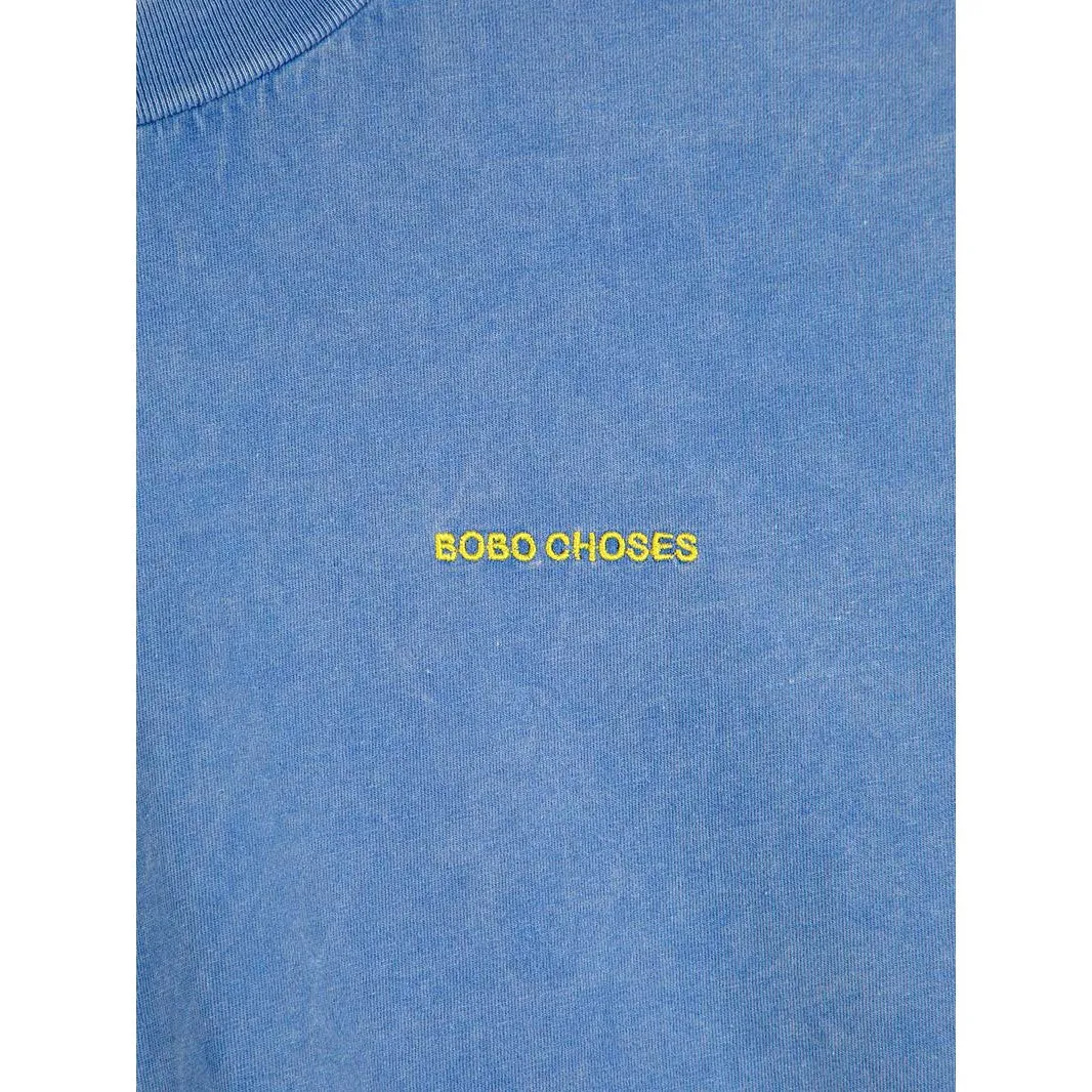 Bobo Choses Woman - Hello Joy unisex T-shirt - blue